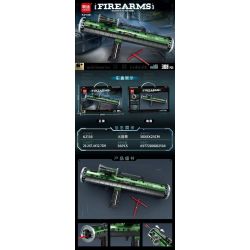 MINGDI LEIBAO K2138 2138 BAZOOKA bộ đồ chơi xếp lắp ráp ghép mô hình Military Army Quân Sự Bộ Đội 308 khối