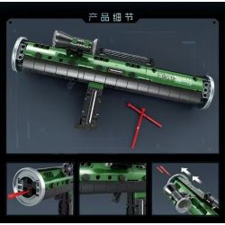 MINGDI LEIBAO K2138 2138 BAZOOKA bộ đồ chơi xếp lắp ráp ghép mô hình Military Army Quân Sự Bộ Đội 308 khối