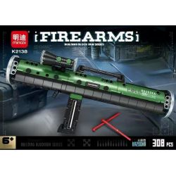 MINGDI LEIBAO K2138 2138 BAZOOKA bộ đồ chơi xếp lắp ráp ghép mô hình Military Army Quân Sự Bộ Đội 308 khối