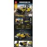 MINGDI LEIBAO 8712 MÁY XÚC LẬT ĐIỀU KHIỂN TỪ XA bộ đồ chơi xếp lắp ráp ghép mô hình Technic ENGINEERING CAR Kỹ Thuật Công Nghệ Cao Mô Hình Phương Tiện