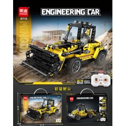 MINGDI LEIBAO 8712 MÁY XÚC LẬT ĐIỀU KHIỂN TỪ XA bộ đồ chơi xếp lắp ráp ghép mô hình Technic ENGINEERING CAR Kỹ Thuật Công Nghệ Cao Mô Hình Phương Tiện