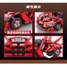 MINGDI LEIBAO 8707 XE THỂ THAO MÀU ĐỎ ĐIỀU KHIỂN TỪ XA bộ đồ chơi xếp lắp ráp ghép mô hình Technic Kỹ Thuật Công Nghệ Cao Mô Hình Phương Tiện