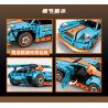 MINGDI LEIBAO 8709 XE THỂ THAO MÀU XANH ĐIỀU KHIỂN TỪ bộ đồ chơi xếp lắp ráp ghép mô hình Technic Kỹ Thuật Công Nghệ Cao Mô Hình Phương Tiện