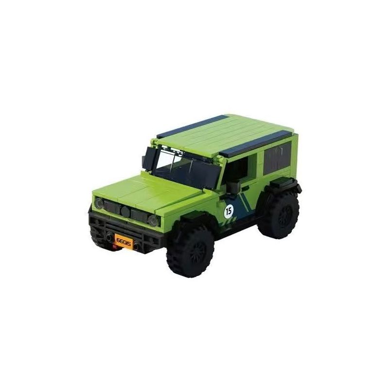 Lego Xbert 66015 Jimmy Xếp hình lắp ráp ghép mô hình Xe địa hình Suzuki Jimny