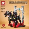 DK 7044 CHÓ BA ĐẦU CỔNG ĐỊA NGỤC bộ đồ chơi xếp lắp ráp ghép mô hình HELLHOUND 820 khối