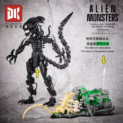 DK 7048 QUÁI THÚ NGOÀI HÀNH TINH bộ đồ chơi xếp lắp ráp ghép mô hình Movie & Game ALIEN MONSTERS Phim Và Trò Chơi 958 khối