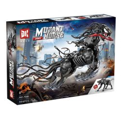 DK 7046 NGỰA CÓ NỌC ĐỘC bộ đồ chơi xếp lắp ráp ghép mô hình Movie & Game MUTANT HORSE Phim Và Trò Chơi 998 khối