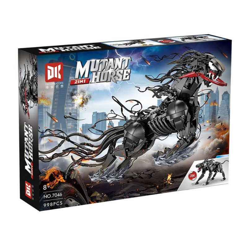 DK 7046 NGỰA CÓ NỌC ĐỘC bộ đồ chơi xếp lắp ráp ghép mô hình Movie & Game MUTANT HORSE Phim Và Trò Chơi 998 khối