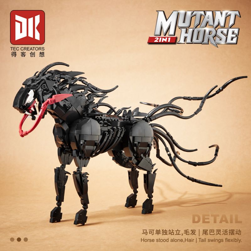 DK 7046 NGỰA CÓ NỌC ĐỘC bộ đồ chơi xếp lắp ráp ghép mô hình Movie & Game MUTANT HORSE Phim Và Trò Chơi 998 khối