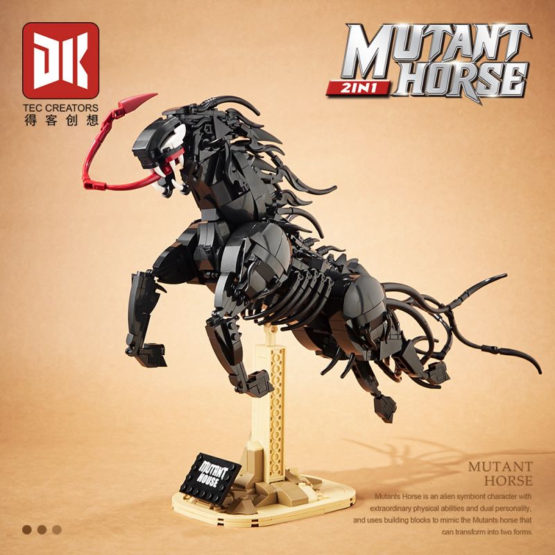 DK 7046 NGỰA CÓ NỌC ĐỘC bộ đồ chơi xếp lắp ráp ghép mô hình Movie & Game MUTANT HORSE Phim Và Trò Chơi 998 khối