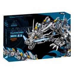 Kazi KY8124 8124 THIẾT BỊ CƠ KHÍ NGUYÊN LONG LƯU QUANG PHÁO SONG HÌNH bộ đồ chơi xếp lắp ráp ghép mô hình 1390 khối