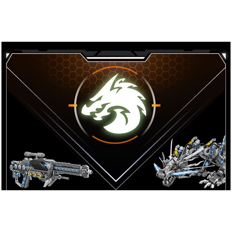 Kazi KY8124 8124 THIẾT BỊ CƠ KHÍ NGUYÊN LONG LƯU QUANG PHÁO SONG HÌNH bộ đồ chơi xếp lắp ráp ghép mô hình 1390 khối