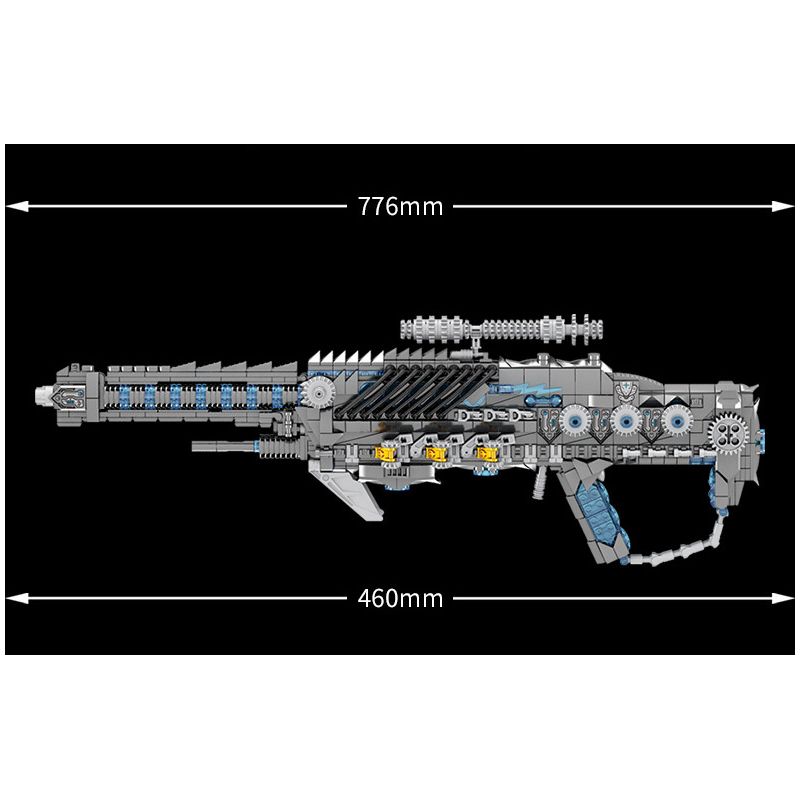 Kazi KY8124 8124 THIẾT BỊ CƠ KHÍ NGUYÊN LONG LƯU QUANG PHÁO SONG HÌNH bộ đồ chơi xếp lắp ráp ghép mô hình 1390 khối