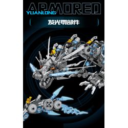 Kazi KY8124 8124 THIẾT BỊ CƠ KHÍ NGUYÊN LONG LƯU QUANG PHÁO SONG HÌNH bộ đồ chơi xếp lắp ráp ghép mô hình 1390 khối