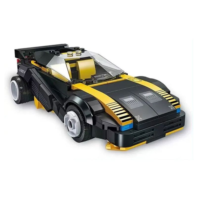 Lego JIESTAR JJ9180 Xếp hình lắp ráp ghép mô hình Xe thể thao Turbo-R