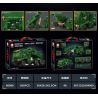 LE YI 66068 BỆ PHÓNG TÊN LỬA HAIMAS bộ đồ chơi xếp lắp ráp ghép mô hình Military Army M142 HIGH MOBILITY ARTILLERY ROCKET SYSTEM Quân Sự Bộ Đội 505 khối