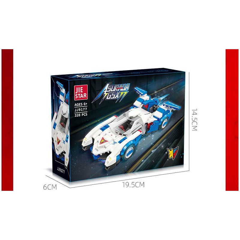 JIESTAR JJ9177 9177 CÔNG THỨC CỰC KỲ THÔNG MINH ASLADA GSX bộ đồ chơi xếp lắp ráp ghép mô hình Movie & Game Phim Và Trò Chơi 328 khối