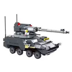 JIESTAR 61119 TÀU DIỆT TĂNG bộ đồ chơi xếp lắp ráp ghép mô hình Military Army Quân Sự Bộ Đội 455 khối