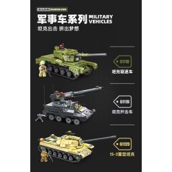 JIESTAR 61119 TÀU DIỆT TĂNG bộ đồ chơi xếp lắp ráp ghép mô hình Military Army Quân Sự Bộ Đội 455 khối