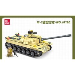 JIESTAR 61119 TÀU DIỆT TĂNG bộ đồ chơi xếp lắp ráp ghép mô hình Military Army Quân Sự Bộ Đội 455 khối