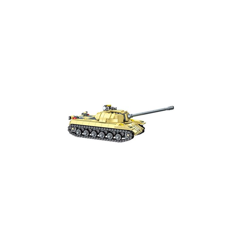 JIESTAR 61120 XE TĂNG HẠNG NẶNG IS-3 bộ đồ chơi xếp lắp ráp ghép mô hình Military Army Quân Sự Bộ Đội 557 khối