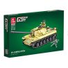 JIESTAR 61120 XE TĂNG HẠNG NẶNG IS-3 bộ đồ chơi xếp lắp ráp ghép mô hình Military Army Quân Sự Bộ Đội 557 khối