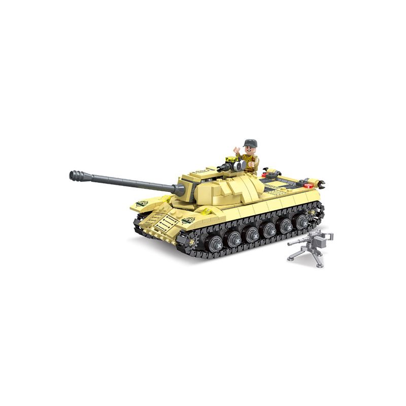 JIESTAR 61120 XE TĂNG HẠNG NẶNG IS-3 bộ đồ chơi xếp lắp ráp ghép mô hình Military Army Quân Sự Bộ Đội 557 khối