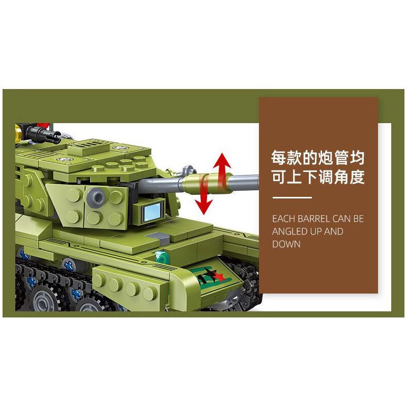 JIESTAR 61120 XE TĂNG HẠNG NẶNG IS-3 bộ đồ chơi xếp lắp ráp ghép mô hình Military Army Quân Sự Bộ Đội 557 khối