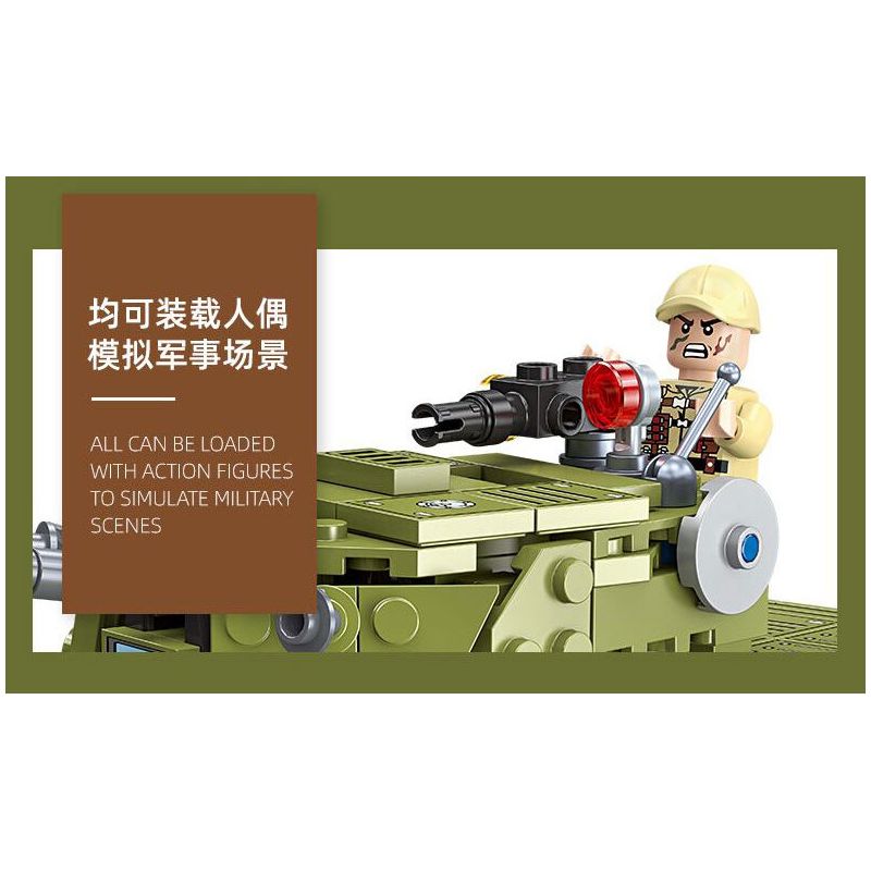 JIESTAR 61120 XE TĂNG HẠNG NẶNG IS-3 bộ đồ chơi xếp lắp ráp ghép mô hình Military Army Quân Sự Bộ Đội 557 khối