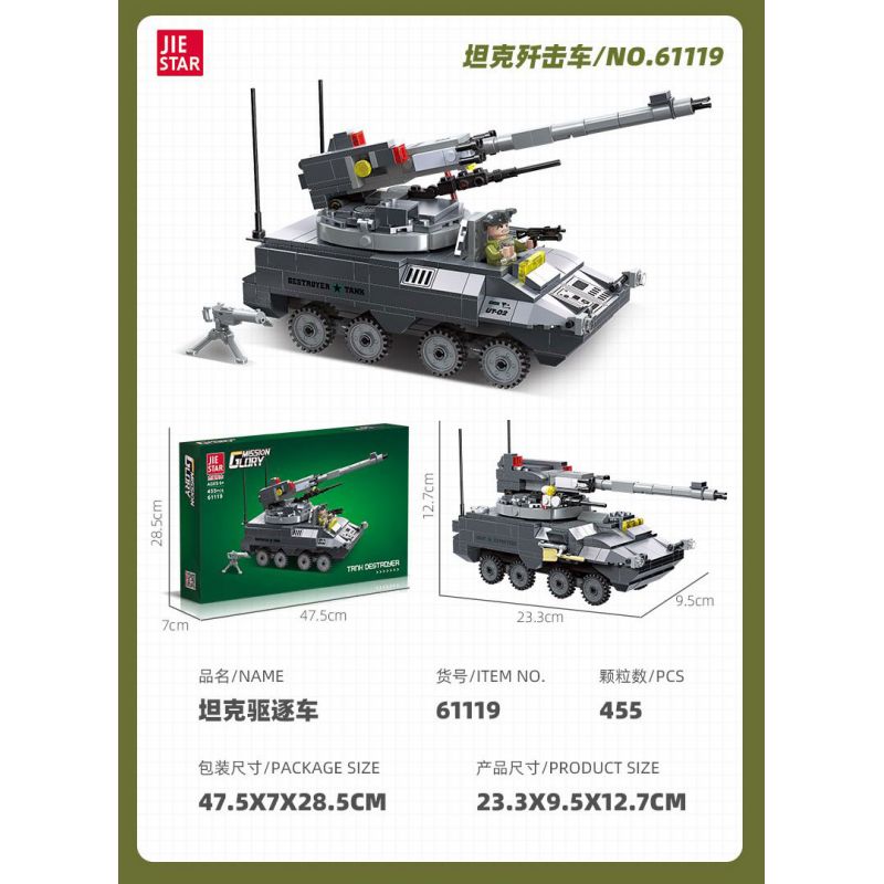 JIESTAR 61120 XE TĂNG HẠNG NẶNG IS-3 bộ đồ chơi xếp lắp ráp ghép mô hình Military Army Quân Sự Bộ Đội 557 khối