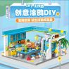 TOP TOY TC2050 2050 CON VẸT NHỎ GÓC THÀNH PHỐ BEBE XƯỞNG 1F bộ đồ chơi xếp lắp ráp ghép mô hình