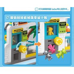 TOP TOY TC2050 2050 CON VẸT NHỎ GÓC THÀNH PHỐ BEBE XƯỞNG 1F bộ đồ chơi xếp lắp ráp ghép mô hình