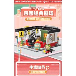 TOP TOY TC2050 2050 CON VẸT NHỎ GÓC THÀNH PHỐ BEBE XƯỞNG 1F bộ đồ chơi xếp lắp ráp ghép mô hình