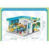 TOP TOY TC2051 2051 VẸT NHỎ GÓC THÀNH PHỐ BEBE RẠP CHIẾU PHIM 2F bộ đồ chơi xếp lắp ráp ghép mô hình