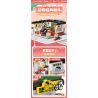 TOP TOY TC2051 2051 VẸT NHỎ GÓC THÀNH PHỐ BEBE RẠP CHIẾU PHIM 2F bộ đồ chơi xếp lắp ráp ghép mô hình