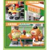TOP TOY TC2051 2051 VẸT NHỎ GÓC THÀNH PHỐ BEBE RẠP CHIẾU PHIM 2F bộ đồ chơi xếp lắp ráp ghép mô hình