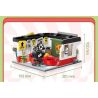 TOP TOY TC2052 2052 CON VẸT NHỎ GÓC THÀNH PHỐ BEBE NHÀ HÀNG TRÀ 3F bộ đồ chơi xếp lắp ráp ghép mô hình