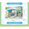 TOP TOY TC2052 2052 CON VẸT NHỎ GÓC THÀNH PHỐ BEBE NHÀ HÀNG TRÀ 3F bộ đồ chơi xếp lắp ráp ghép mô hình