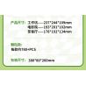 TOP TOY TC2052 2052 CON VẸT NHỎ GÓC THÀNH PHỐ BEBE NHÀ HÀNG TRÀ 3F bộ đồ chơi xếp lắp ráp ghép mô hình