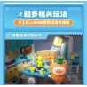 TOP TOY TC2052 2052 CON VẸT NHỎ GÓC THÀNH PHỐ BEBE NHÀ HÀNG TRÀ 3F bộ đồ chơi xếp lắp ráp ghép mô hình