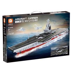 FORANGE FC4205 4205 VŨ KHÍ CỦA OVERLORD TÀU SÂN BAY LOẠI 003 bộ đồ chơi xếp lắp ráp ghép mô hình Military Army Quân Sự Bộ Đội 1477 khối