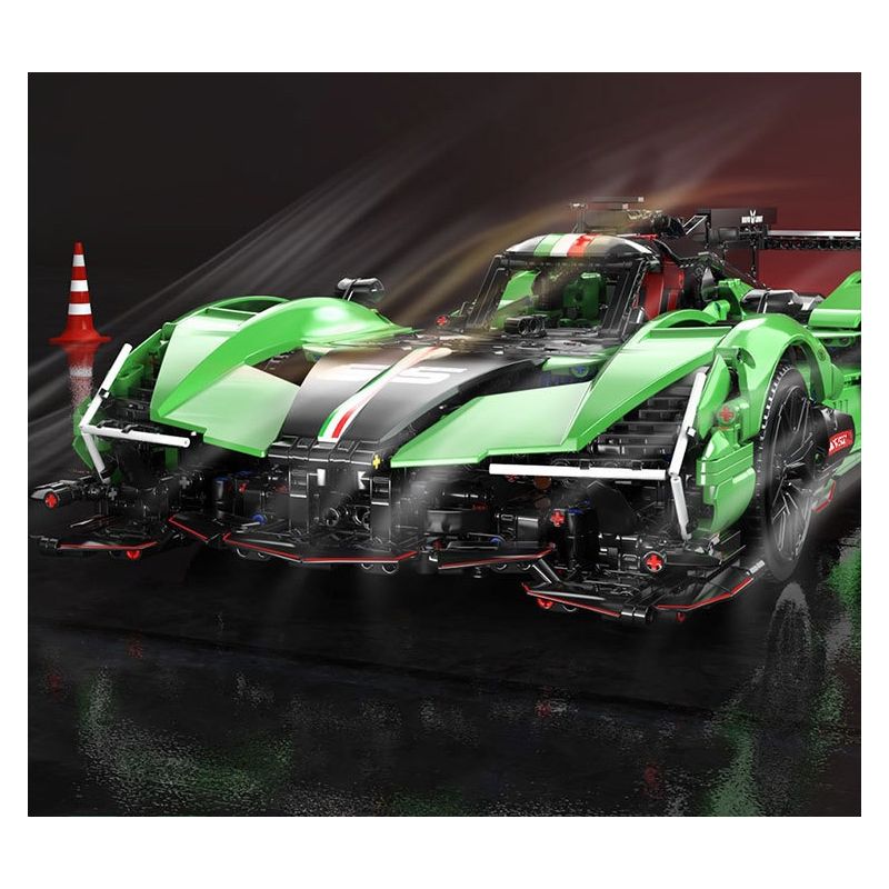 MOYU BLOCK MY88029 88029 SC65 SIÊU ĐUA 1:8 bộ đồ chơi xếp lắp ráp ghép mô hình Technic Kỹ Thuật Công Nghệ Cao Mô Hình Phương Tiện 2980 khối