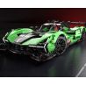 MOYU BLOCK MY88029 88029 SC65 SIÊU ĐUA 1:8 bộ đồ chơi xếp lắp ráp ghép mô hình Technic Kỹ Thuật Công Nghệ Cao Mô Hình Phương Tiện 2980 khối