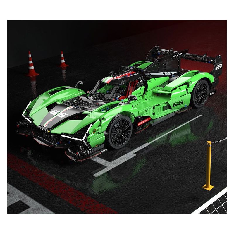 MOYU BLOCK MY88029 88029 SC65 SIÊU ĐUA 1:8 bộ đồ chơi xếp lắp ráp ghép mô hình Technic Kỹ Thuật Công Nghệ Cao Mô Hình Phương Tiện 2980 khối