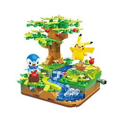 KEEPPLEY K20244 20244 BẠN BÈ POKÉMON HÁI TRÁI CÂY BÊN SUỐI bộ đồ chơi xếp lắp ráp ghép mô hình Movie & Game Phim Và Trò Chơi