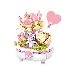 KEEPPLEY K20239 20239 POKÉMON BONSAI PHẦN 2 TIÊN EEVEE bộ đồ chơi xếp lắp ráp ghép mô hình Movie & Game Phim Và Trò Chơi