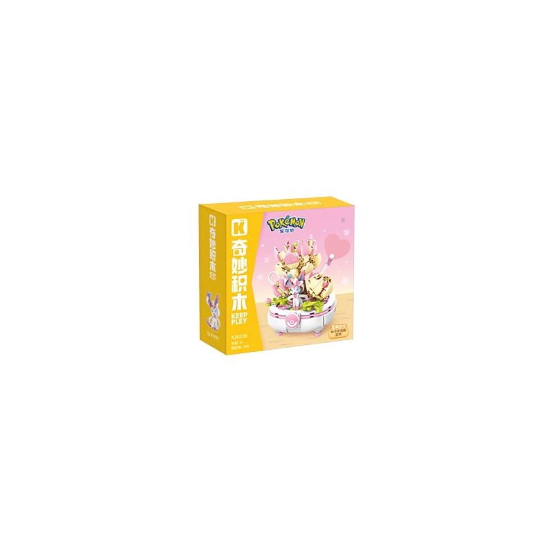 KEEPPLEY K20239 20239 POKÉMON BONSAI PHẦN 2 TIÊN EEVEE bộ đồ chơi xếp lắp ráp ghép mô hình Movie & Game Phim Và Trò Chơi