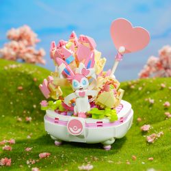 KEEPPLEY K20239 20239 POKÉMON BONSAI PHẦN 2 TIÊN EEVEE bộ đồ chơi xếp lắp ráp ghép mô hình Movie & Game Phim Và Trò Chơi