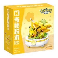 KEEPPLEY K20243 20243 POKÉMON BONSAI PHẦN 2 CÂY CẢNH PIKACHU bộ đồ chơi xếp lắp ráp ghép mô hình Movie & Game Phim Và Trò Chơi