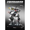 SEMBO 107506 TRÁI ĐẤT LANG THANG CÁI CHẾT TRẮNG bộ đồ chơi xếp lắp ráp ghép mô hình Movie & Game Phim Và Trò Chơi 861 khối